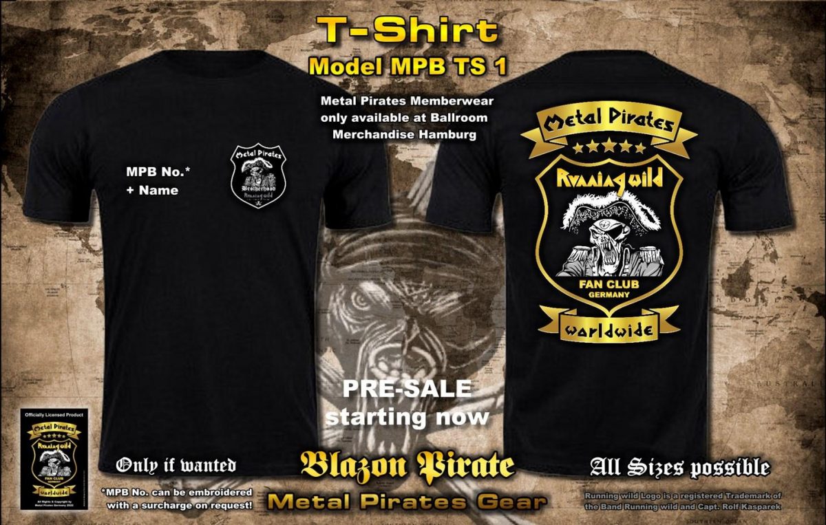 Metal Pirates MPB TS 1  T-Shirt