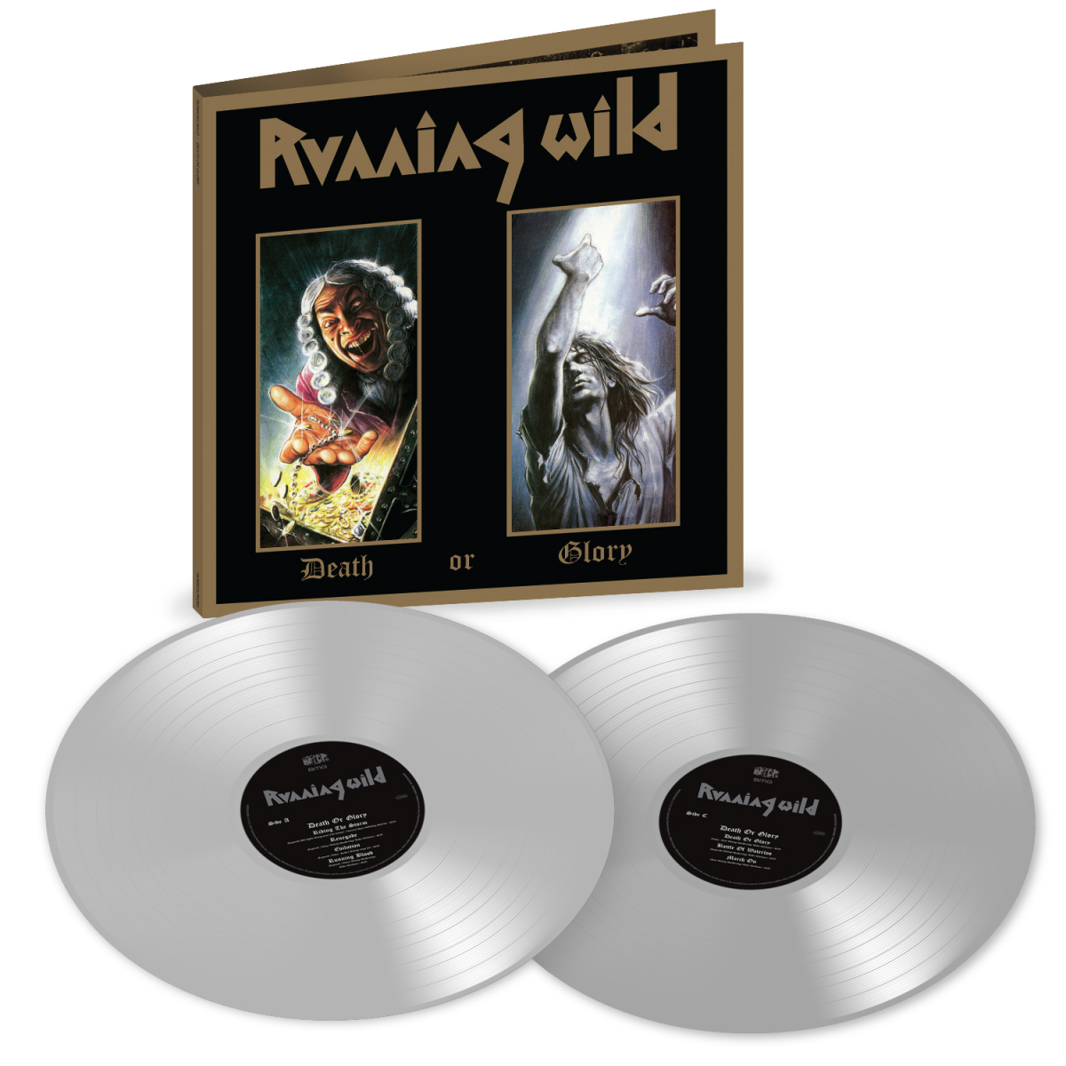 RUNNING WILD – Death or Glory Special coloured Vinyl Edition-signed by Rock`n`Rolf