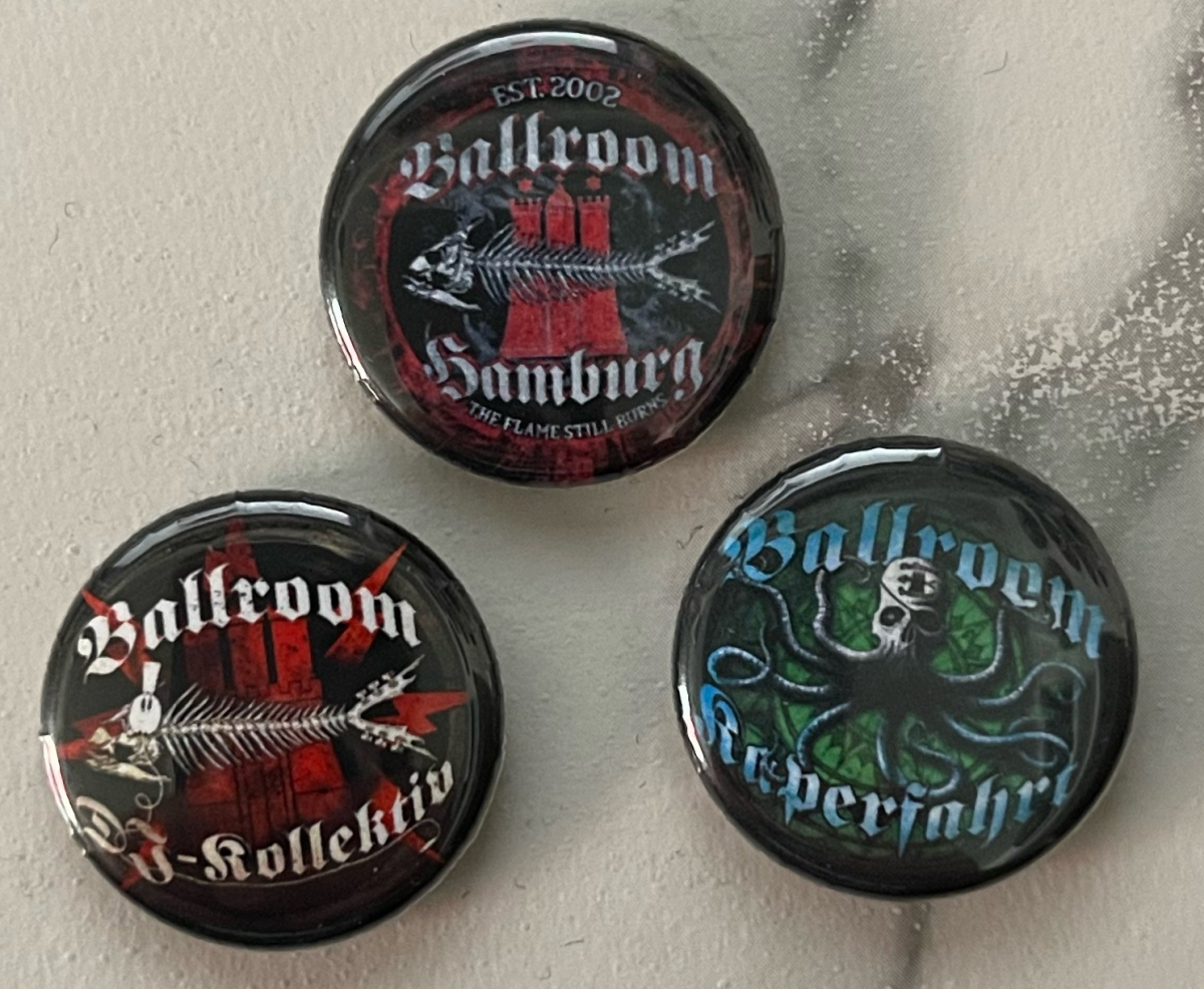 Ballroom Hamburg Button Collection