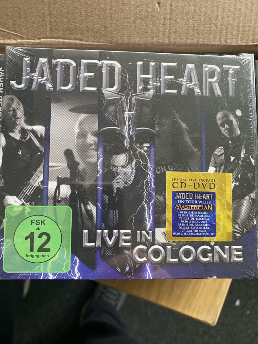 JADED HEART – Live in Cologne CD&DVD