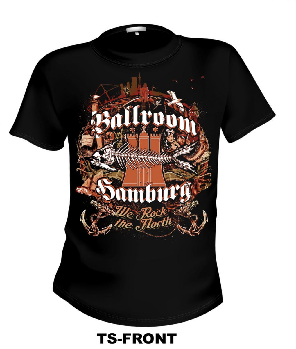 Ballroom Hamburg “We rock the North” T-Shirt