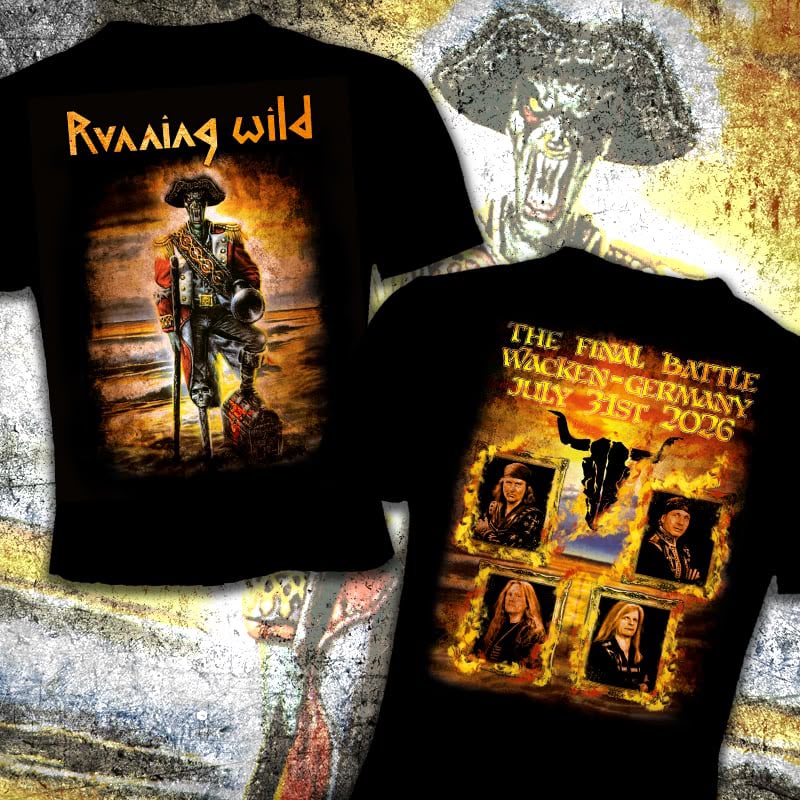 Running Wild T-Shirt - Lead or Gold 2026