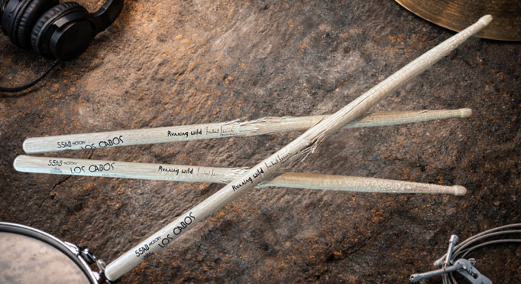 Running Wild – Drumstick with Signature Michael Wolpers