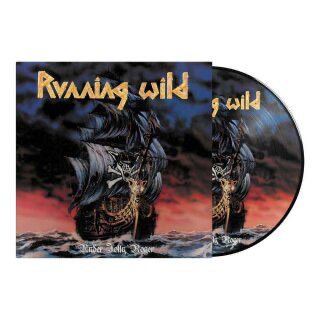 Running Wild Picture LP Under Jolly Roger -  signed by Rock`n`Rolf