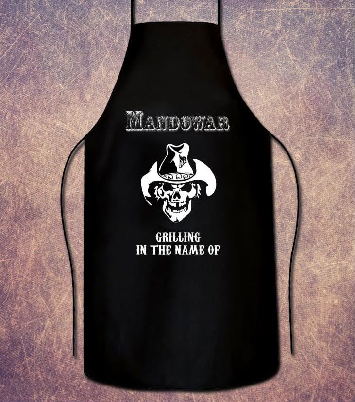 Mandowar Grillschürze ( Unisex )