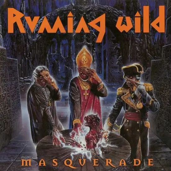 Running Wild Picture Vinyl - Masquerade - signed by Rock`n`Rolf