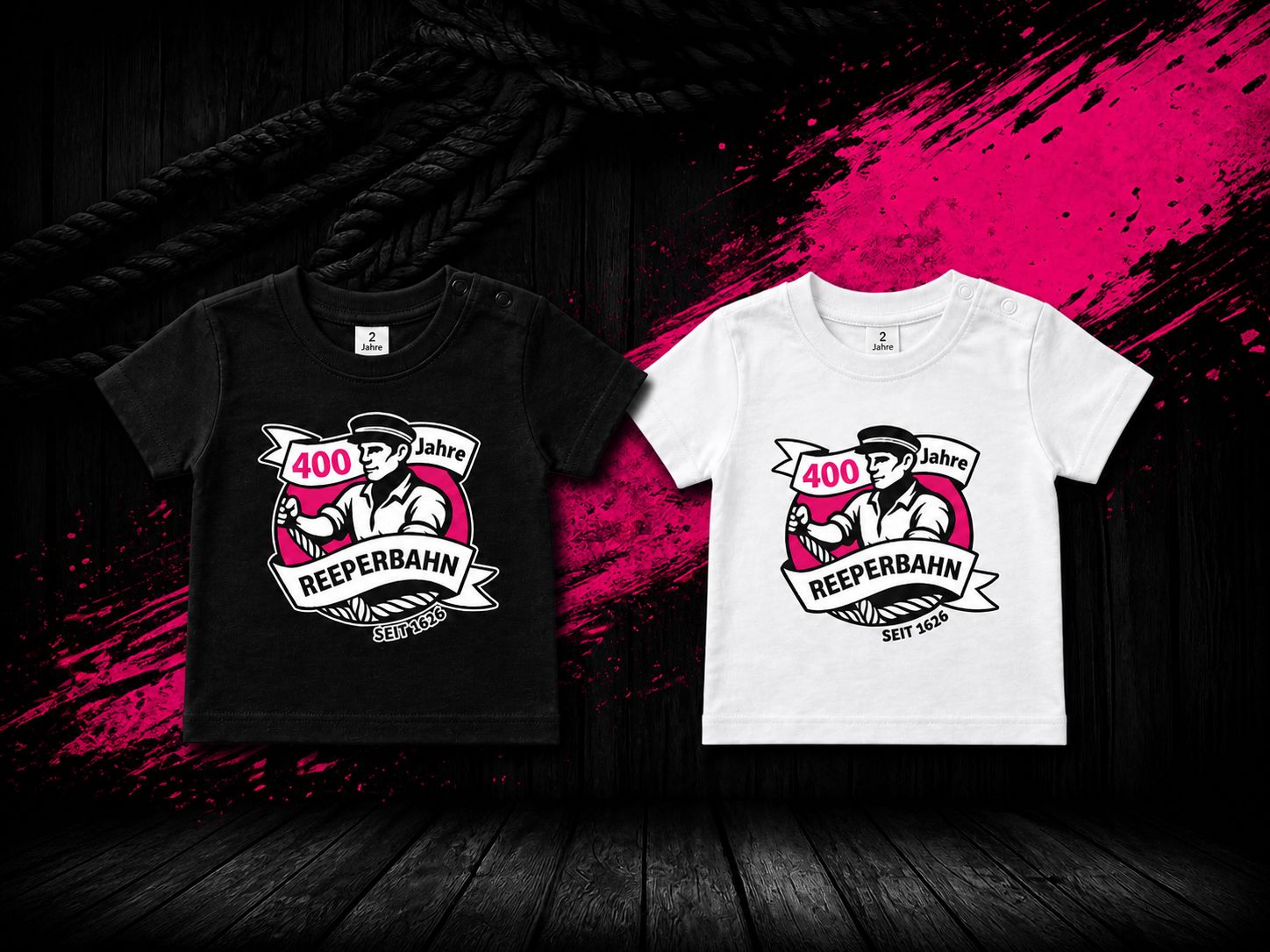 400 Jahre Reeperbahn - Kinder T-Shirt