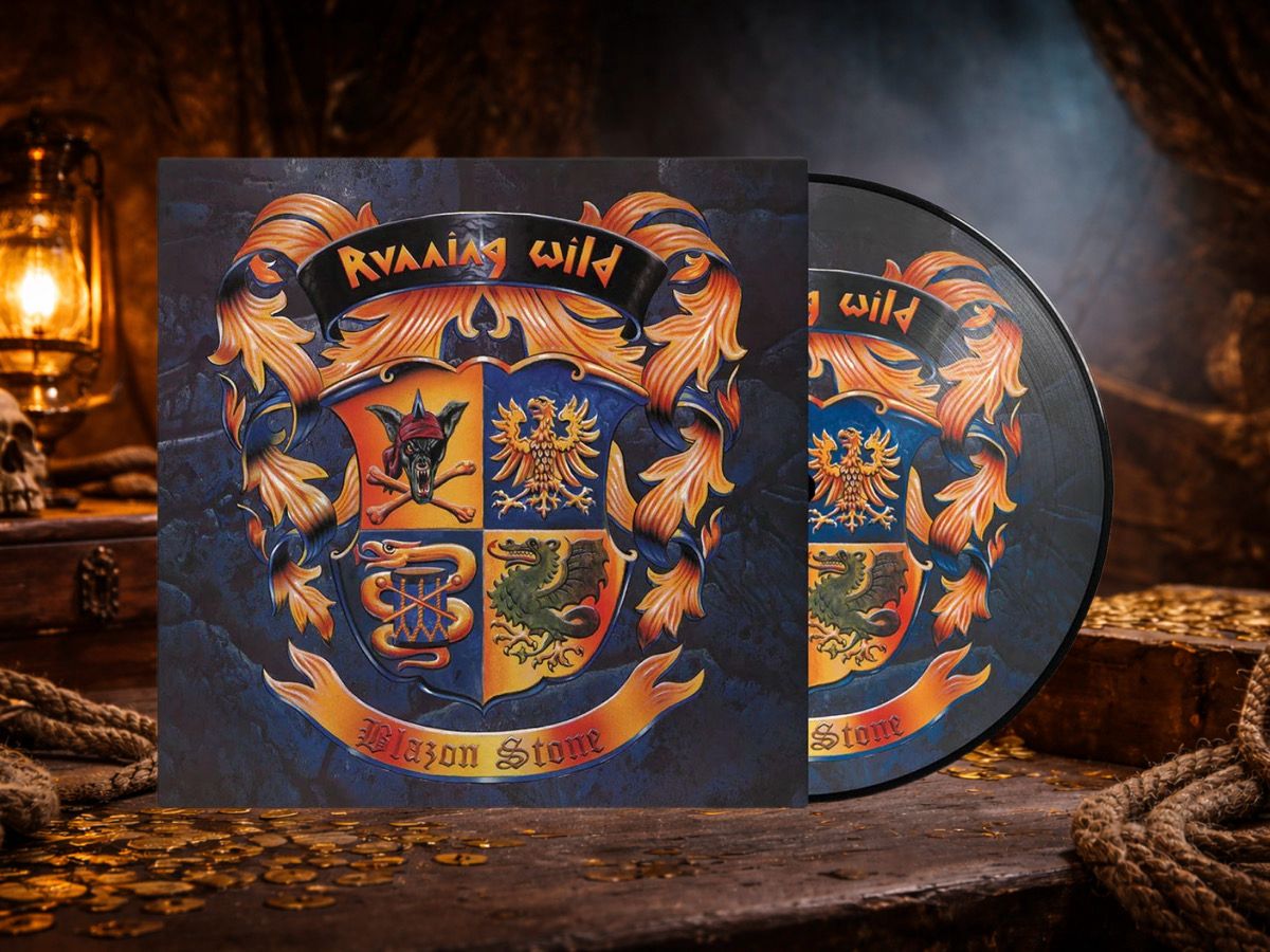 Running Wild Picture LP Blazon Stone - signed by Rock`n`Rolf
