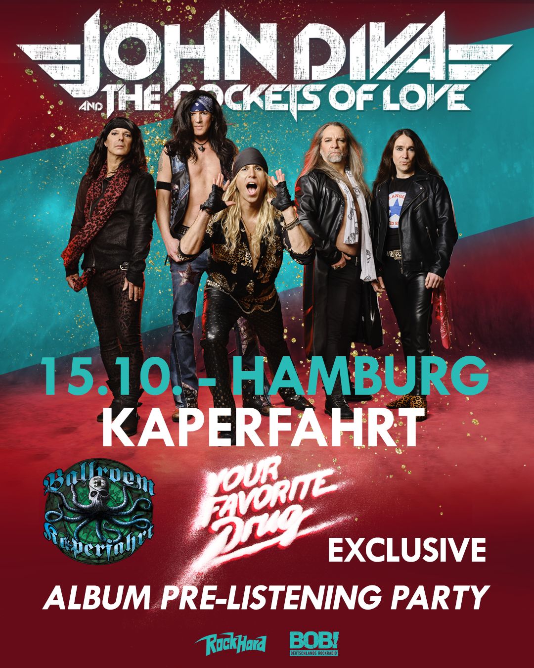 Kaperfahrt mit Meet und Green John Diva - Album release Party