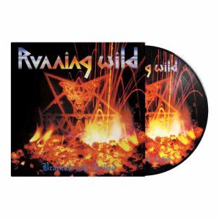 Running Wild Picture LP Branded and Exiled - signed by Rock`n`Rolf