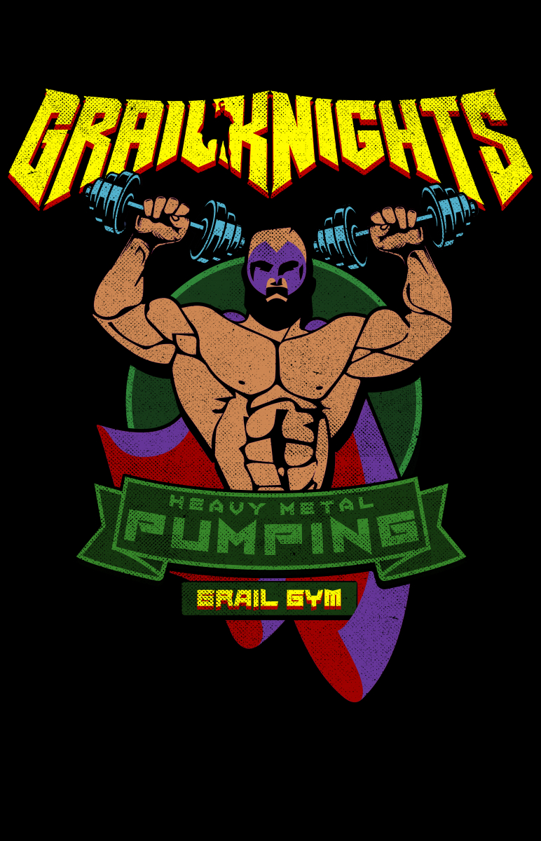 Grailknights T-Shirt GRAIL GYM