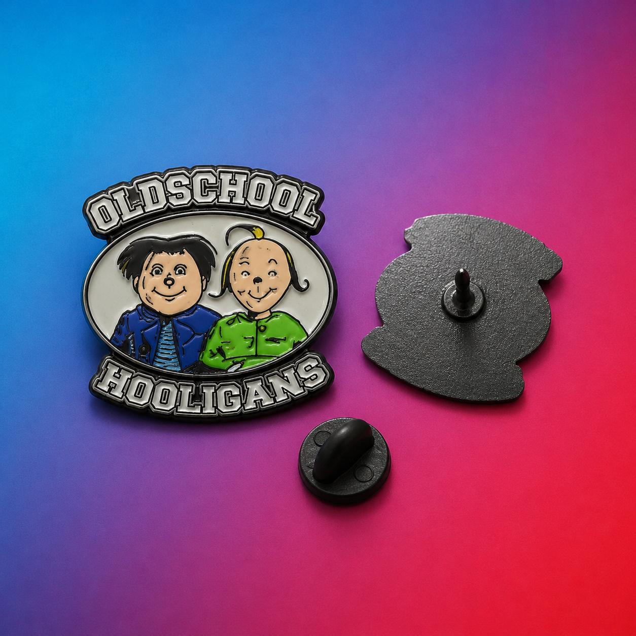Max & Moritz Oldschool Hooligans Pin