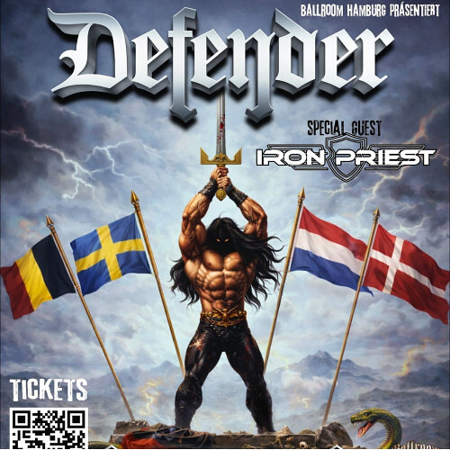 DEFENDER und Special Guest Iron Priest